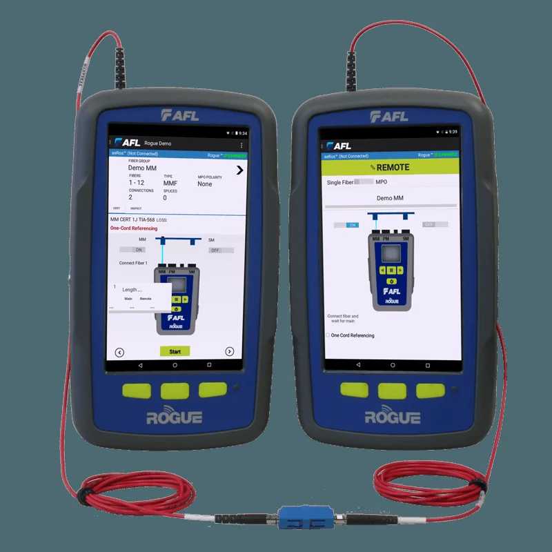 AFL ROGUE fiberinstrument med testledningar